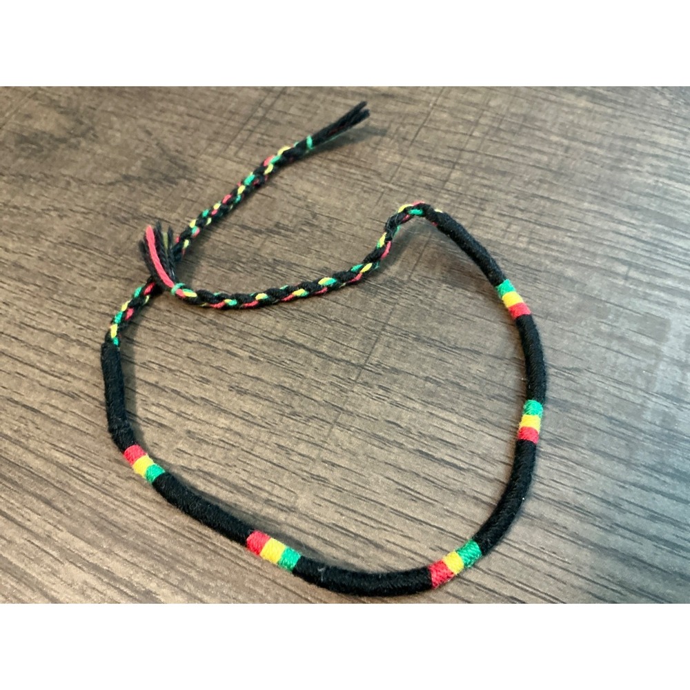Unbranded Bracelet Unisex OS Multicolor Good West African Cotton Woven Cuff